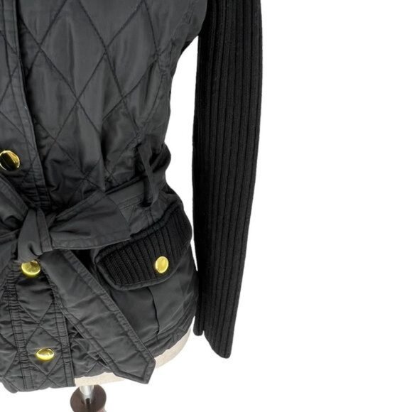 Banana Republic Wool Quilted Belted Jacket | Small - Picture 7 of 9